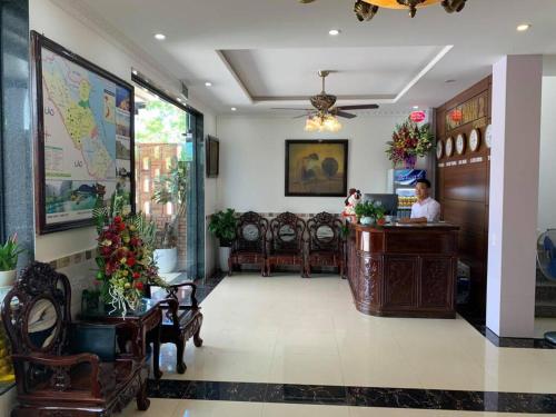 Χώρος καθιστικού στο Tuấn Anh 2 Hotel