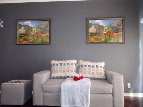 Χώρος καθιστικού στο Lior-Gil accommodation-