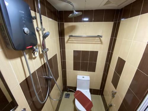 Koupelna v ubytování Shobi Hotel Johor Bahru Near CIQ JB