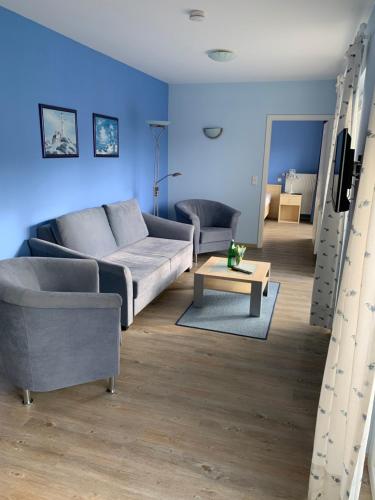 Χώρος καθιστικού στο Suite Hotel Villa Erika