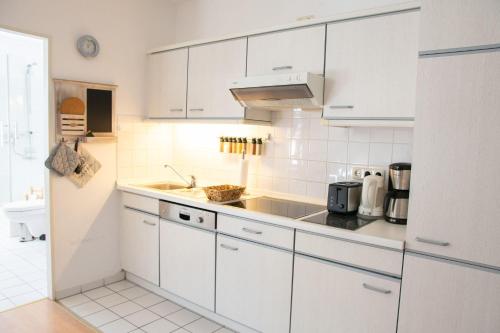 Appartement 01 - auf 2 Etagenにあるキッチンまたは簡易キッチン