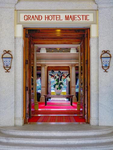 Exteriér nebo vchod ubytování Grand Hotel Majestic