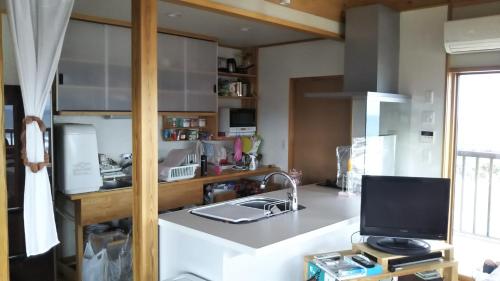 Dapur atau dapur kecil di 日本海 能生の宿 見晴らし亭