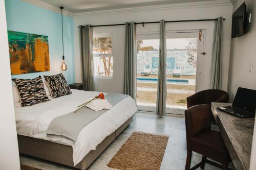 Μια τηλεόραση ή/και κέντρο ψυχαγωγίας στο Giardino Boutique Hotel