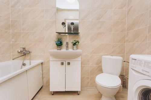 Et badeværelse på Apart-hotel I. Sirko New Building 8 floor