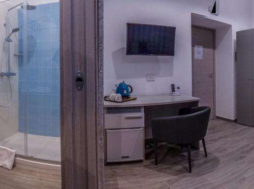 Koupelna v ubytování Le Origini Rooms&Suite