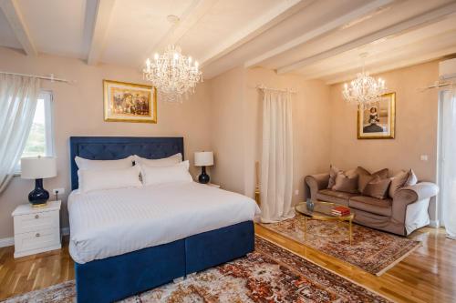 Postel nebo postele na pokoji v ubytování San Mihael luxury rooms 1
