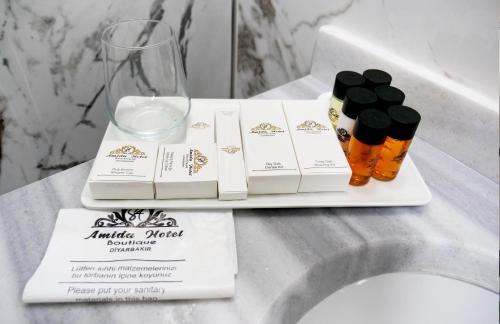 Nápoje v ubytování Amida Boutique Otel