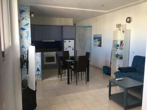 Kuchyň nebo kuchyňský kout v ubytování Casa salzano