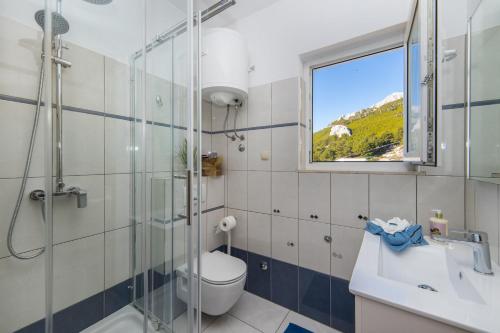 Kúpeľňa v ubytovaní Luxury Apartments Tafra