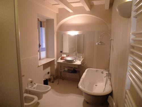 Koupelna v ubytování B&B Al Dom
