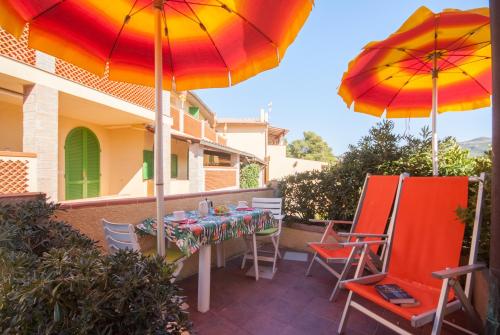 Αίθριο ή υπαίθριος χώρος στο Residence La Valdana
