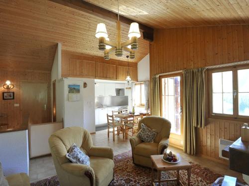 Kuchyň nebo kuchyňský kout v ubytování Chalet Mountain View by Interhome