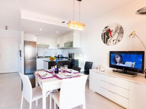 A kitchen or kitchenette at Apartment Club Nautic-22 by Interhome