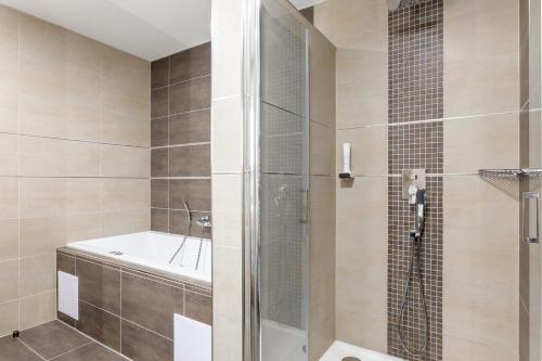 Ein Badezimmer in der Unterkunft Vinařství U Kapličky