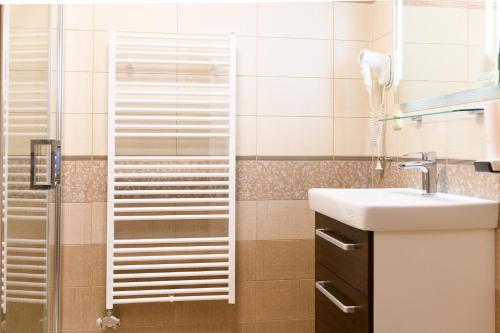 Ein Badezimmer in der Unterkunft Vinařství U Kapličky