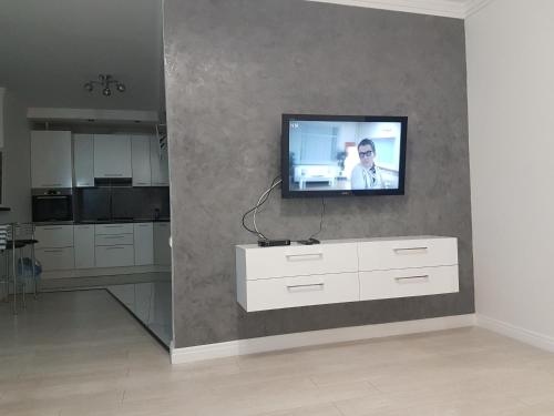 TV i/ili zabavni centar u objektu Business Class Apartment 120м2