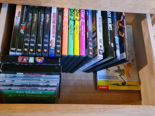 Biblioteket i feriehuset