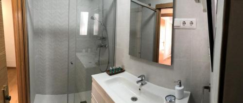 Koupelna v ubytování Albi B&B