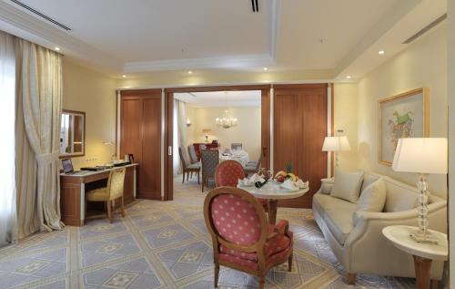 Un lugar para sentarse en Atli Hotel Ankara