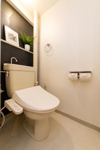 Un baño de Stay Hakata