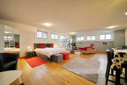 Postel nebo postele na pokoji v ubytování Corseaux Beach rooms-Riviera Beach apartments