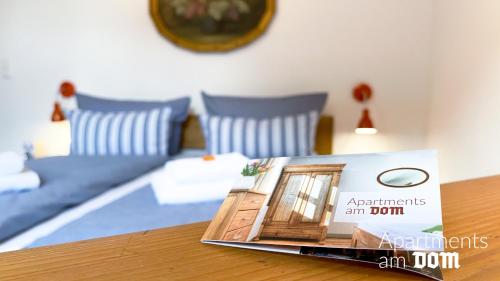 Katil atau katil-katil dalam bilik di Apartments am Dom