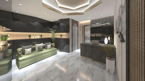 Кухня или мини-кухня в Trendlife Hotels Uludağ ALL INCLUSIVE
