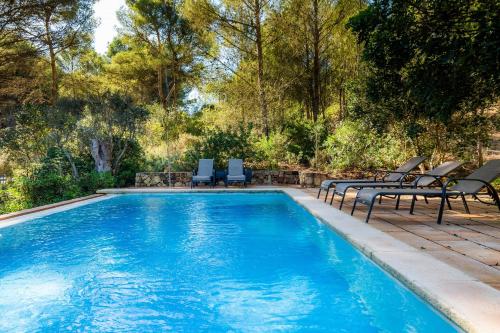 Πισίνα στο ή κοντά στο Finca Perello