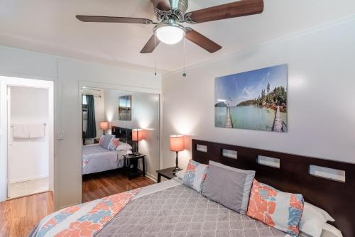 Cama o camas de una habitación en Lahaina Wonderful Condos