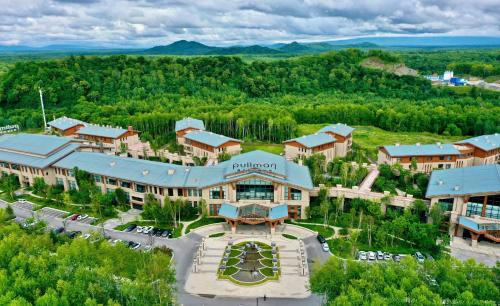 an aerial view of the radisson resort and casino at Pullman Changbaishan Resort in Fusong