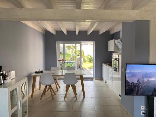 Kuchyň nebo kuchyňský kout v ubytování Holiday Home Weigelt by Interhome