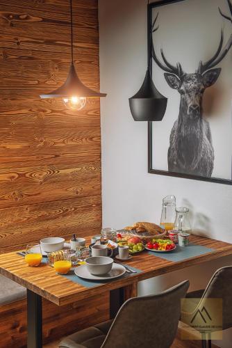 Jídlo v apartmánu nebo okolí