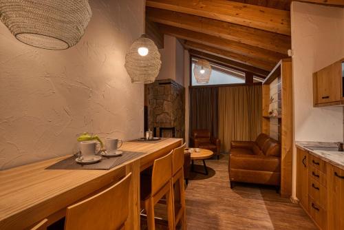 Гостиная зона в DaSus Lux&Wellness Apartments Sosana