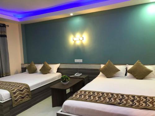 Postel nebo postele na pokoji v ubytování Yara Hotel