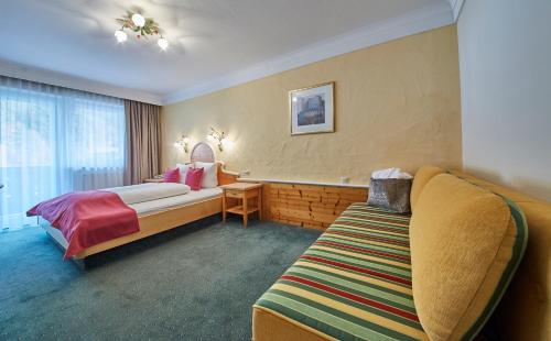 Hotel Schachnerにあるベッド