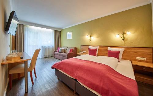 Hotel Schachnerにあるベッド