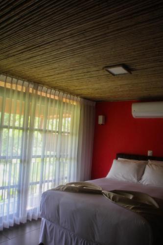 Postel nebo postele na pokoji v ubytování Hotel Poza Blanca Lodge