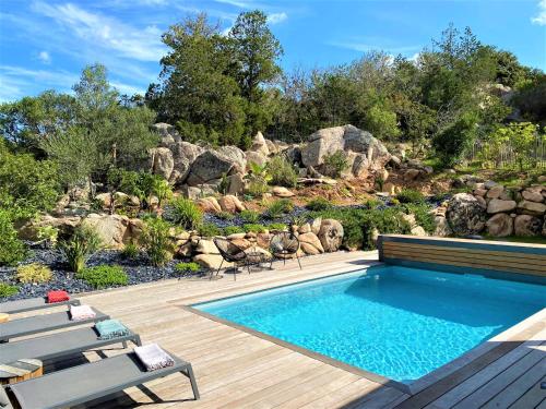 Villa Coconing à 7min des plages - Piscine chauffée - Clim - BBQ - Parking privatif - Fibre