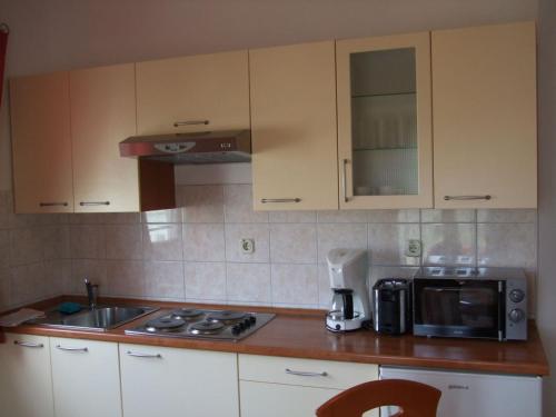 Køkken eller tekøkken på Villa Sarah