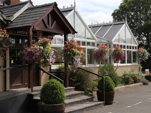 The building where the guesthouse is located 