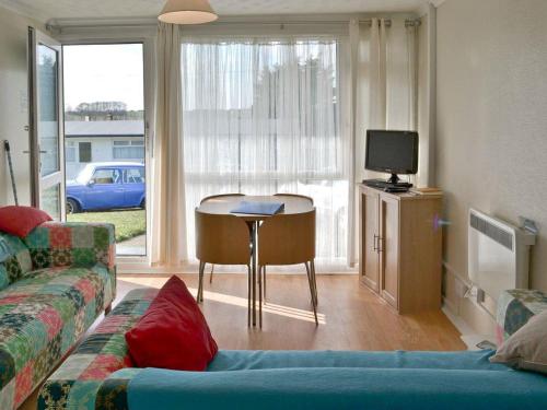 A television and/or entertainment center at Stone's Throw 