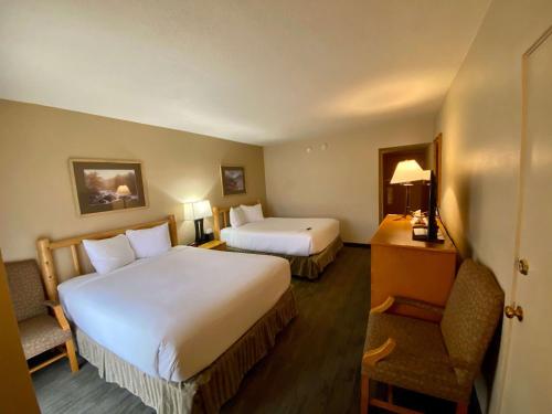 Cama o camas de una habitación en Best Western Sheridan Center