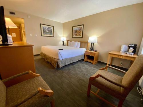 Cama o camas de una habitación en Best Western Sheridan Center