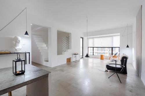 Posezení v ubytování Su Jiu Apartment