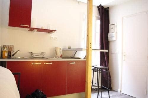 スタジオ ル レセペードにあるキッチンまたは簡易キッチン