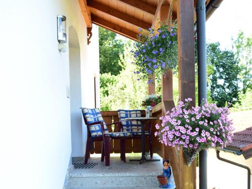 Μπαλκόνι ή βεράντα στο Ferienwohnung Irmgard