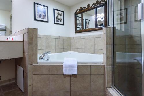 Ванная комната в Ramada by Wyndham Sioux Falls Airport - Waterpark Resort & Event Center