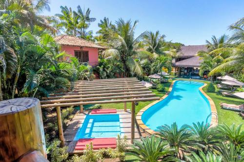 an image of a swimming pool at a resort at Pousada Vira Canoa in Itacaré