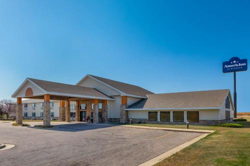 a rendering of the front of a building at AmericInn by Wyndham Jackson in Jackson
